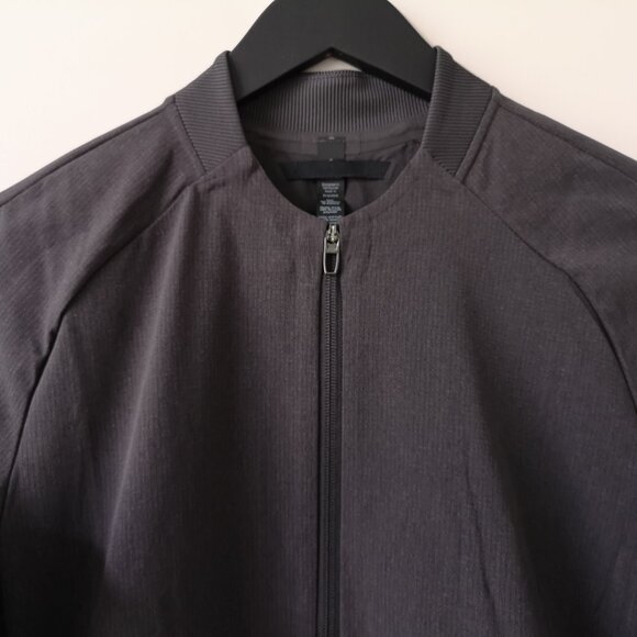 NWT LULULEMON GGRE Graphite Dark Grey Airing Easy Bomber Jacket Men's Small - Picture 4 of 12